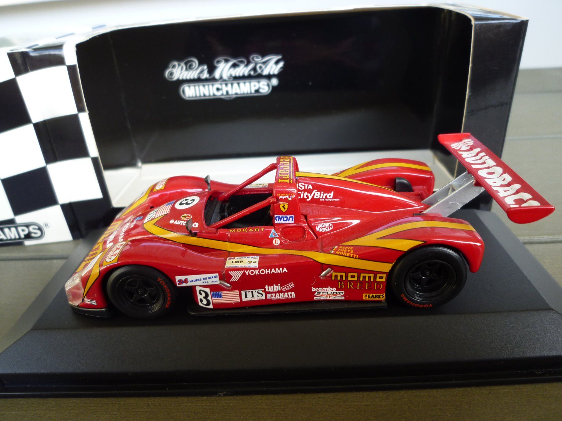 Ferrari Modellini d'auto: Ferrari 333 SP (Le Mans  1997) – Nuovo e nell'imballaggio originale da Flawil venduto da Imperiosud 4