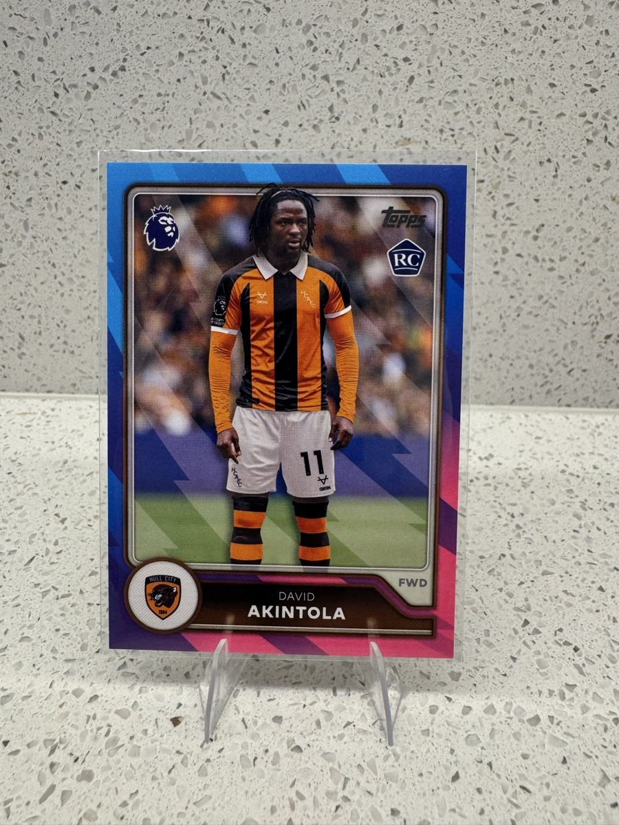Topps Cartes à collectionner: David Akintola – RC -Parallel #296 – D'occasion à Zollikofen par Bebby12