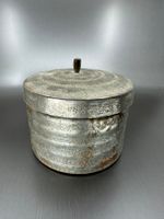 Dose Kupfer verzinnt mit Deckel, Schweizer Heimatwerk
