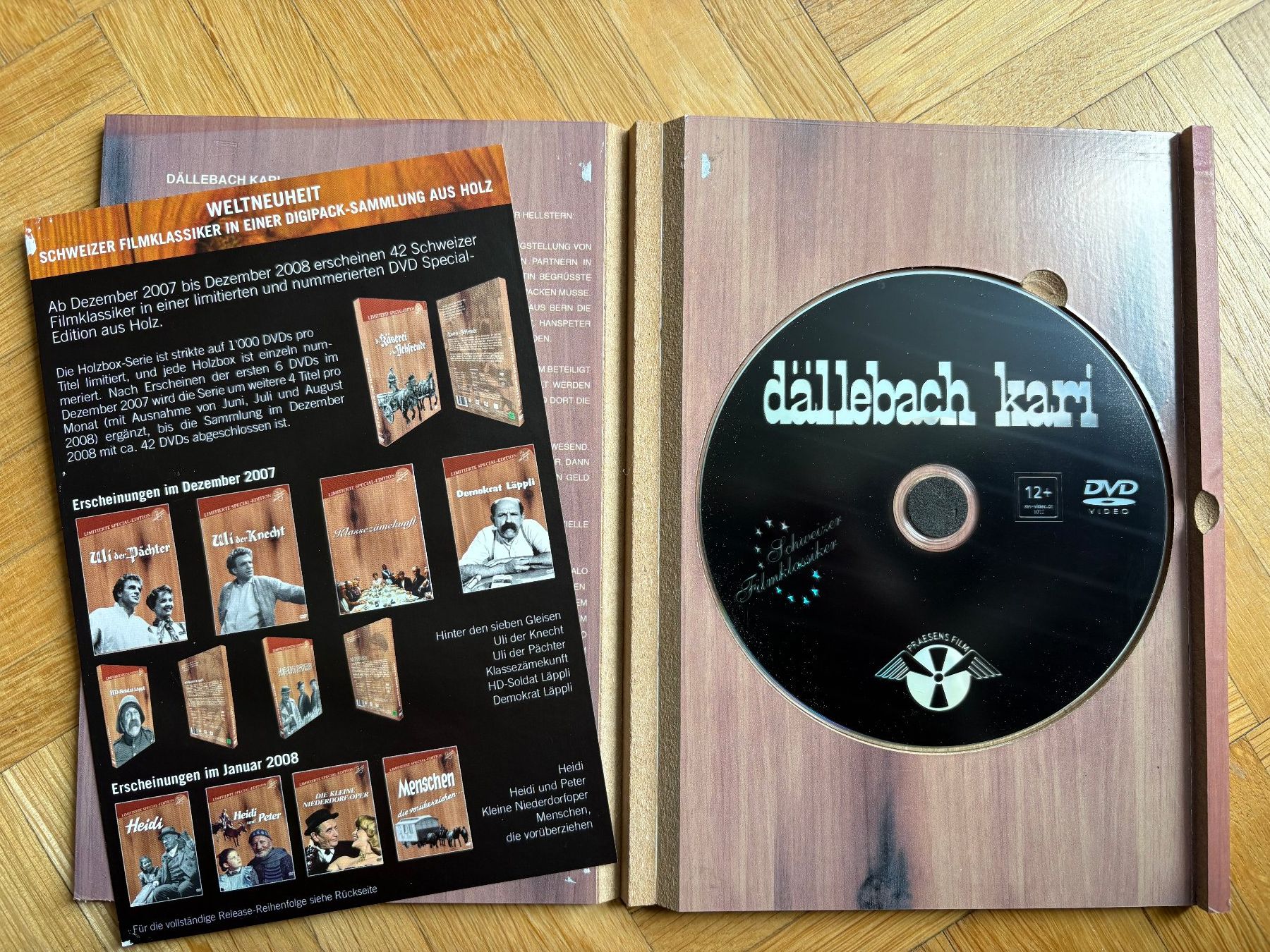 Tutti i DVDs: Dällebach Kari - Limitierte Holzverpackung - DVD – Usato da Zürich venduto da Malcom 1