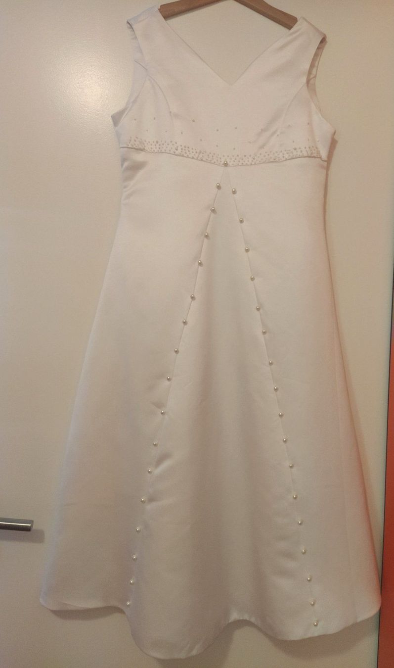 Vestiti & Gonne: Kommunionkleid Gr. 158 – Nuovo (secondo la descrizione) da Hittnau venduto da vanescott