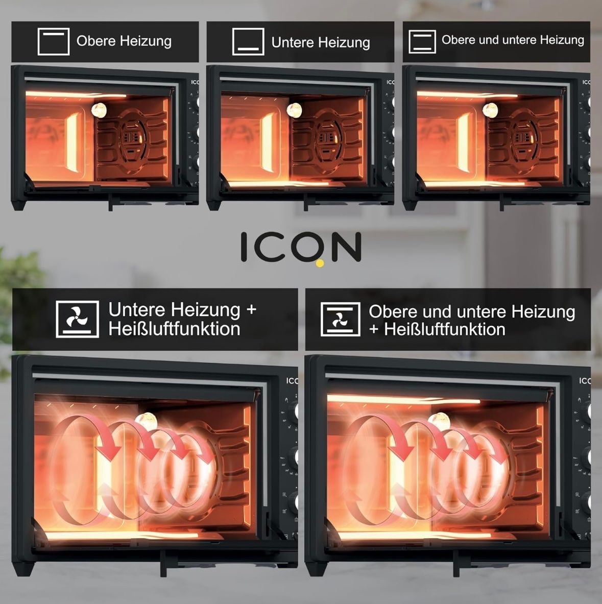 Fours: Minibackofen ICQN Rustik 60 Liter – D'occasion à Bottmingen par bj824 4