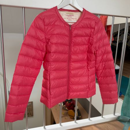 Leichte Daunenjacke Katestorm Grösse S Pink neuwertig