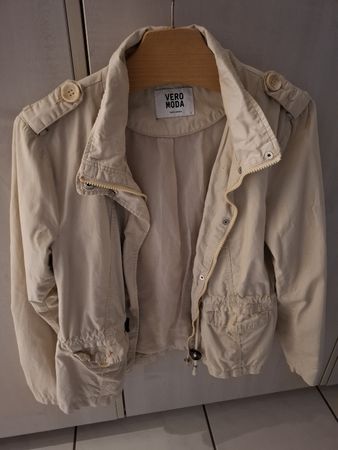 Vero Moda Jacke beige aus Baumwolle guter Zustand