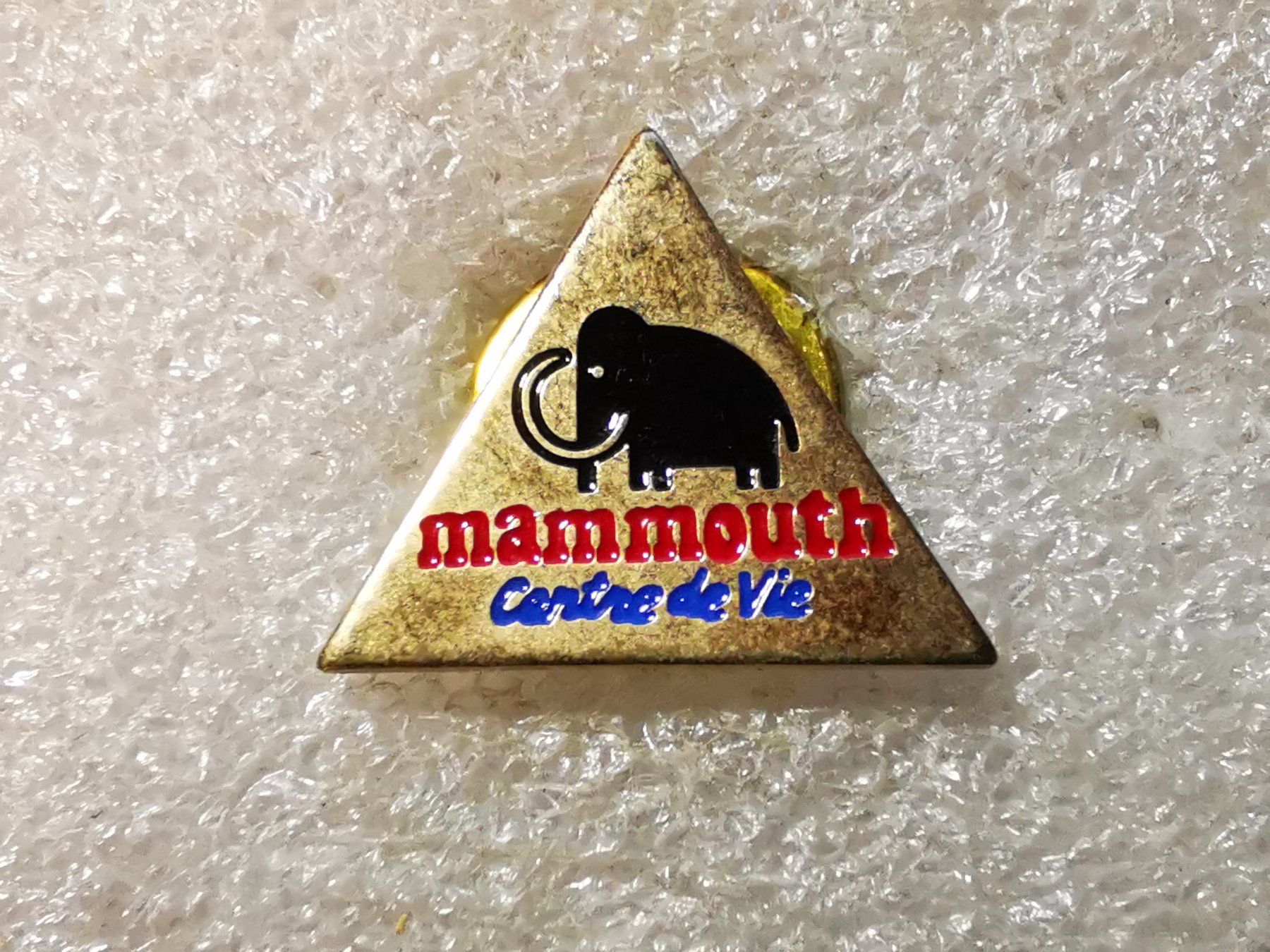 Placchette & Badge: Ansteckpin 52: Mammouth – Usato da Oppligen venduto da Pin-Fall-Shop