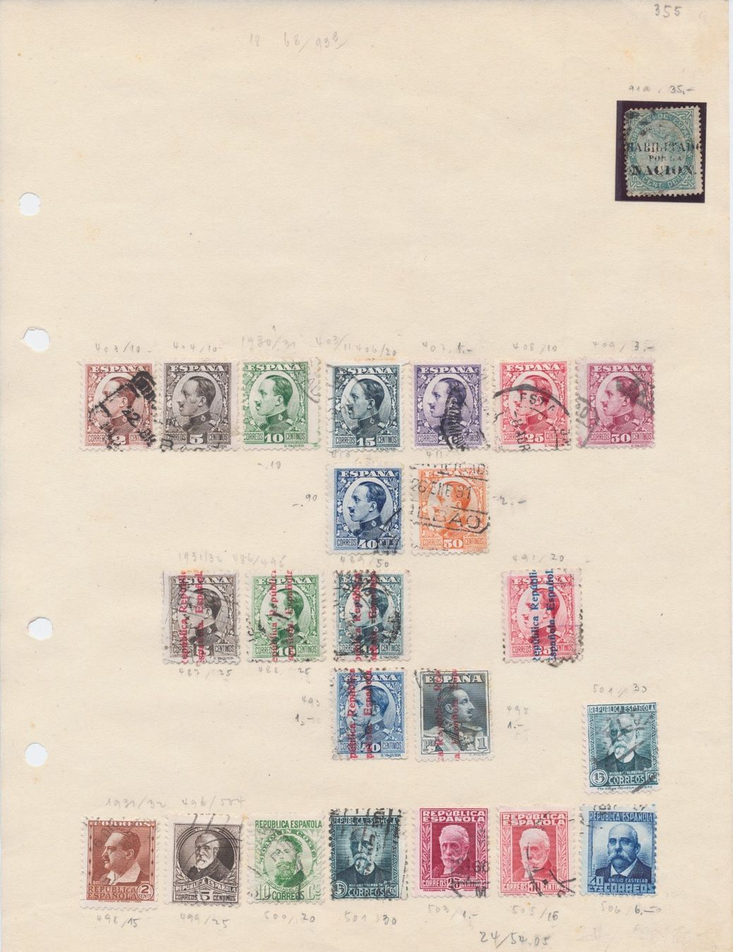 Tutti i francobolli: Spanien, Interessantes Lot – Usato da Winterthur venduto da Zupogeru 6