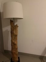 Design Stehlampe aus Treibholz