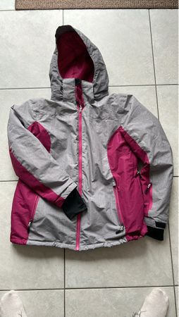 Damen Skijacke von Rodeo C&AGrau/Pink, Grösse M, Top Zustand