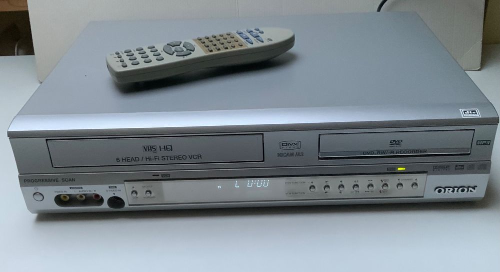 DVD-Recorder / VHS-Recorder - Kombination mit Fernbedienung | Kaufen ...