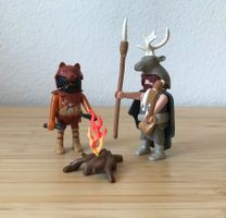 Playmobil Figuren Eiszeit mit Feuerstelle und Zubehör