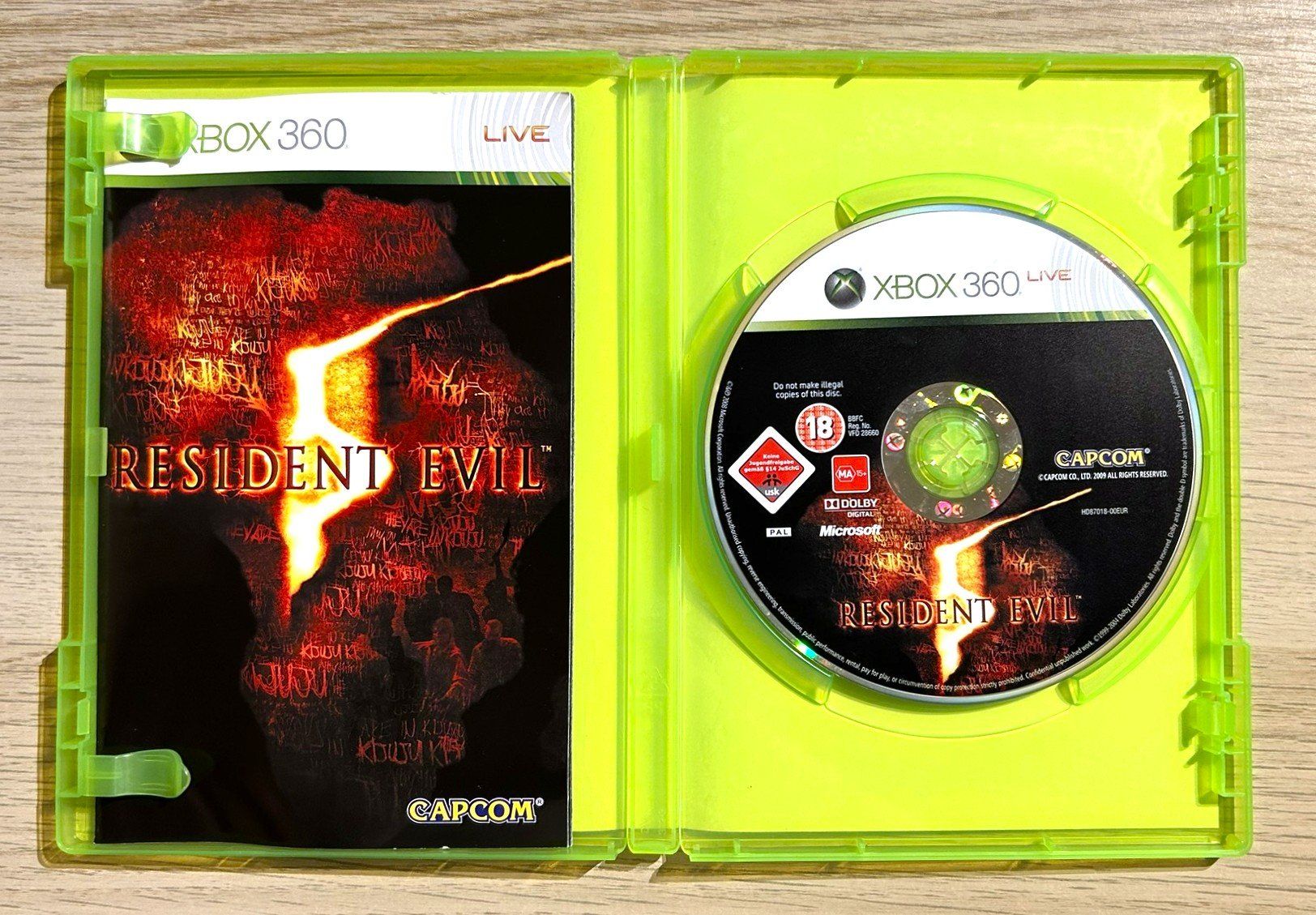 Microsoft Giochi: Resident Evil 5 Xbox 360 – Usato da St. Gallen venduto da Alpine.Arcade 2