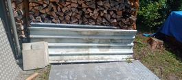 4 Wellbleche gebraucht zum Brennholz abdecken etc.