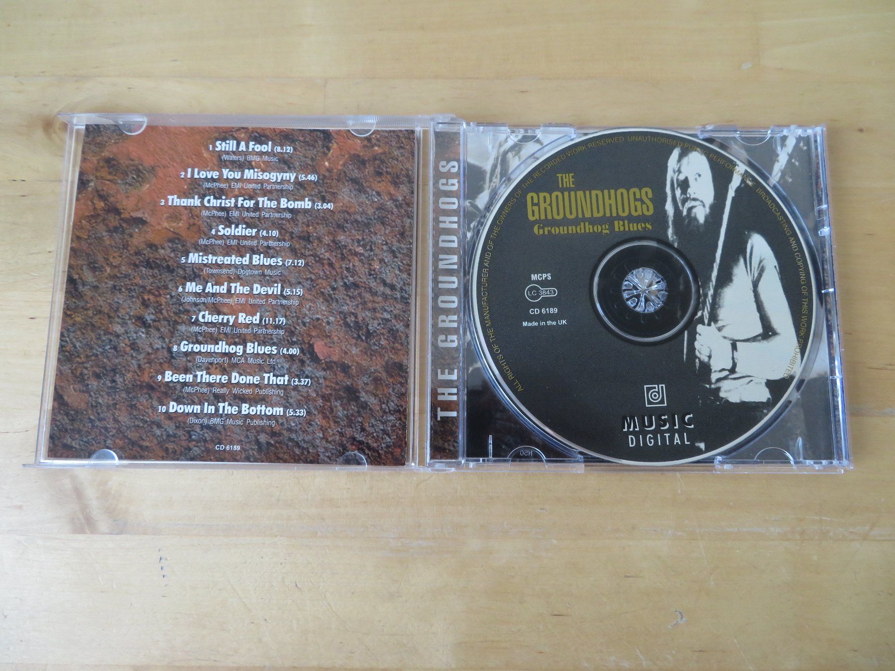 CDs: GROUNDHOGS *Groundhog Blues" live – D'occasion à zürich par Goldimmund 1