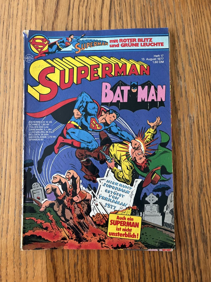 Fumetti: Superman Ehapa 10 Comics 1976/77/78 – Usato da Wangen b. Dübendorf venduto da Antiz1210 4
