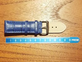 24mm Bracelet de montre en cuir