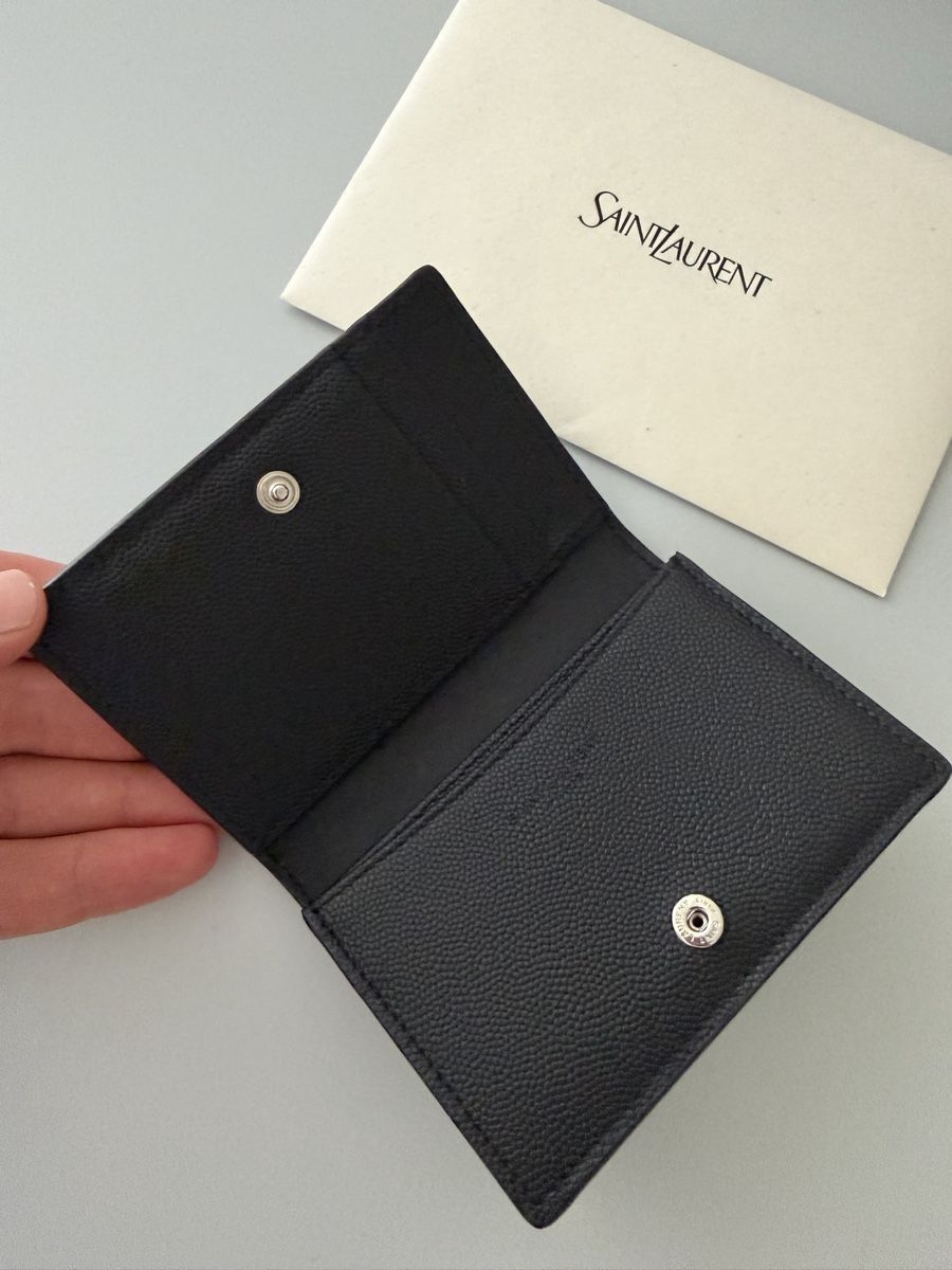 Saint Laurent Portafogli: Original Saint Laurent Kartenetui – Usato da Lachen SZ venduto da TopDealCH 1
