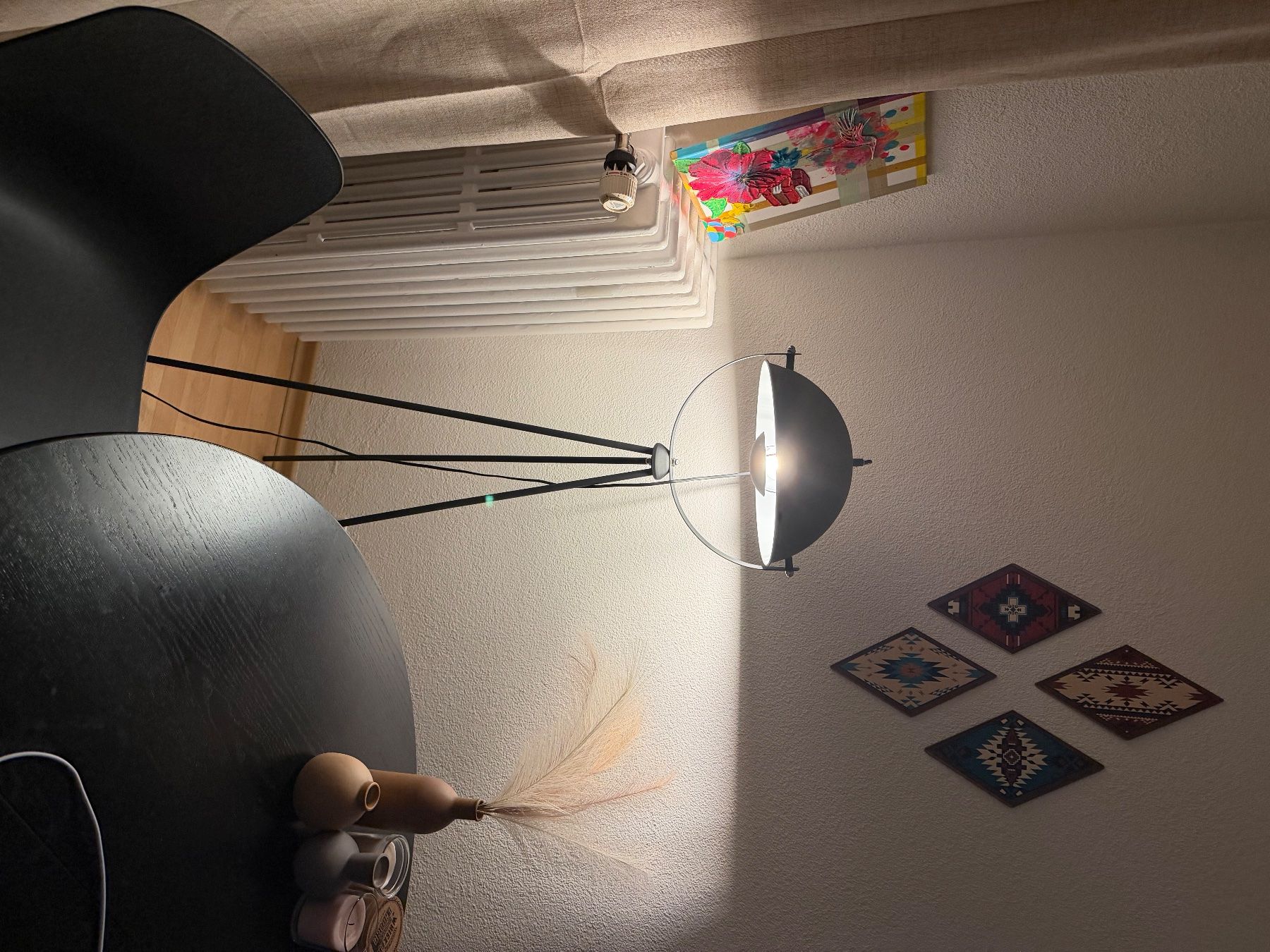 Lampade: Schwarzes Zimmerlicht/Lampe – Usato da Luzern venduto da sof_m7x9 1