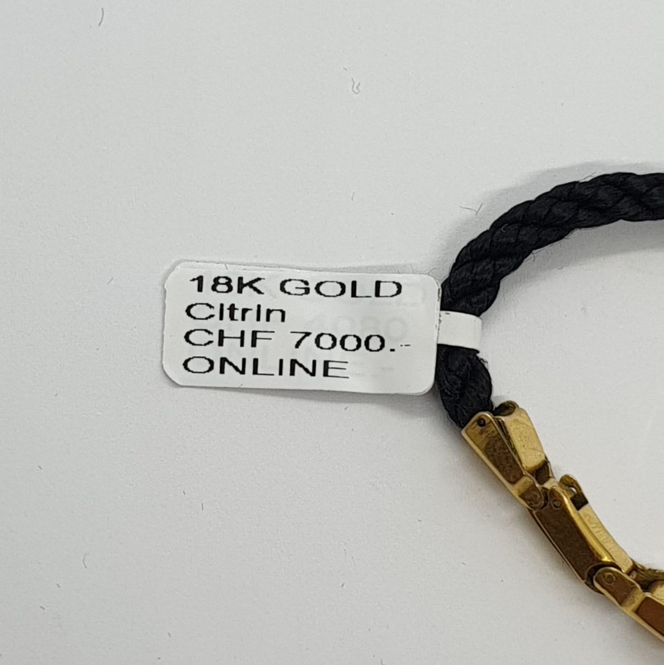 Catenine: Echt 18K Anhänger mit Kette – Usato da Luzern venduto da Luzern-Goldhaus 2