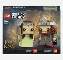 LEGO 40632 Herr der Ringe BrickHeadz Arwen & Aragorn