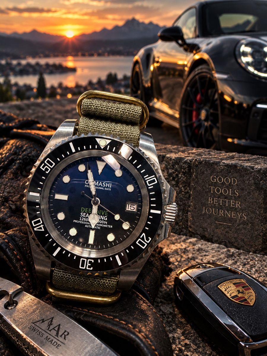 Uhren: OUMASHI Deep Dive Automatic Uhr – Gebraucht aus Reinach AG von VaultEleven