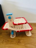 Holz Spielzeug Autogarage mit Lift, Tankstelle & Waschanlage