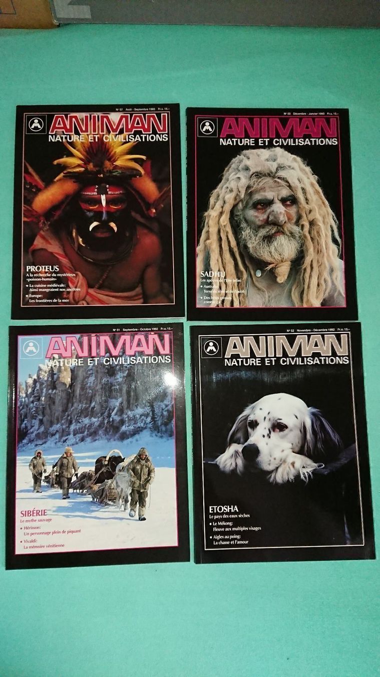 Riviste & Magazine: Animan / Quatre Numéros – Usato da Cortaillod venduto da signep 1