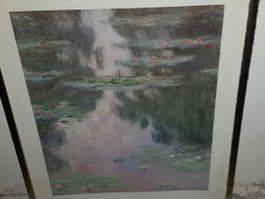 DRUCK BILD  SEEROSEN TEICH VON MONET