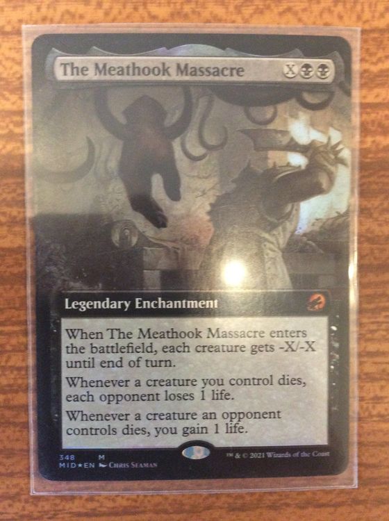 MTG FOIL The Meathook Massacre (Extended Art) x1 Comprare su Ricardo