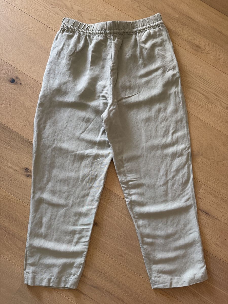 H&M Pantalons: H&M Linen Blend Trousers Beige - S – D'occasion à Wetzikon ZH par dor_rmq2 3