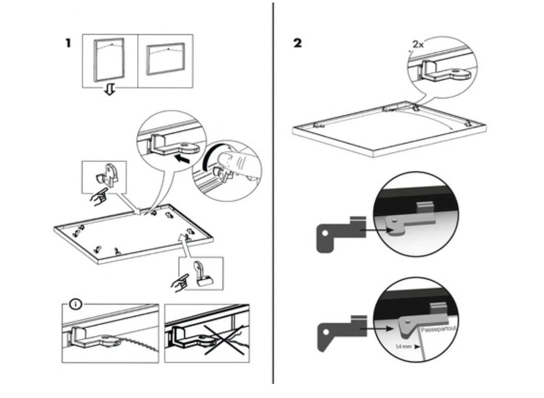 Cornici: Alu Bilderrahmen 50x60cm – Nuovo (secondo la descrizione) da Zürich venduto da badersi 1