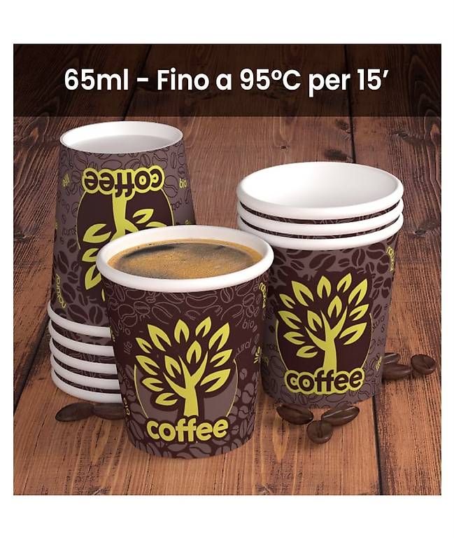 Tazze: 150 Kaffee / Espresso-Becher aus Papier, 65 ml- Einweg – Usato da Fällanden venduto da fai_n5tr 2