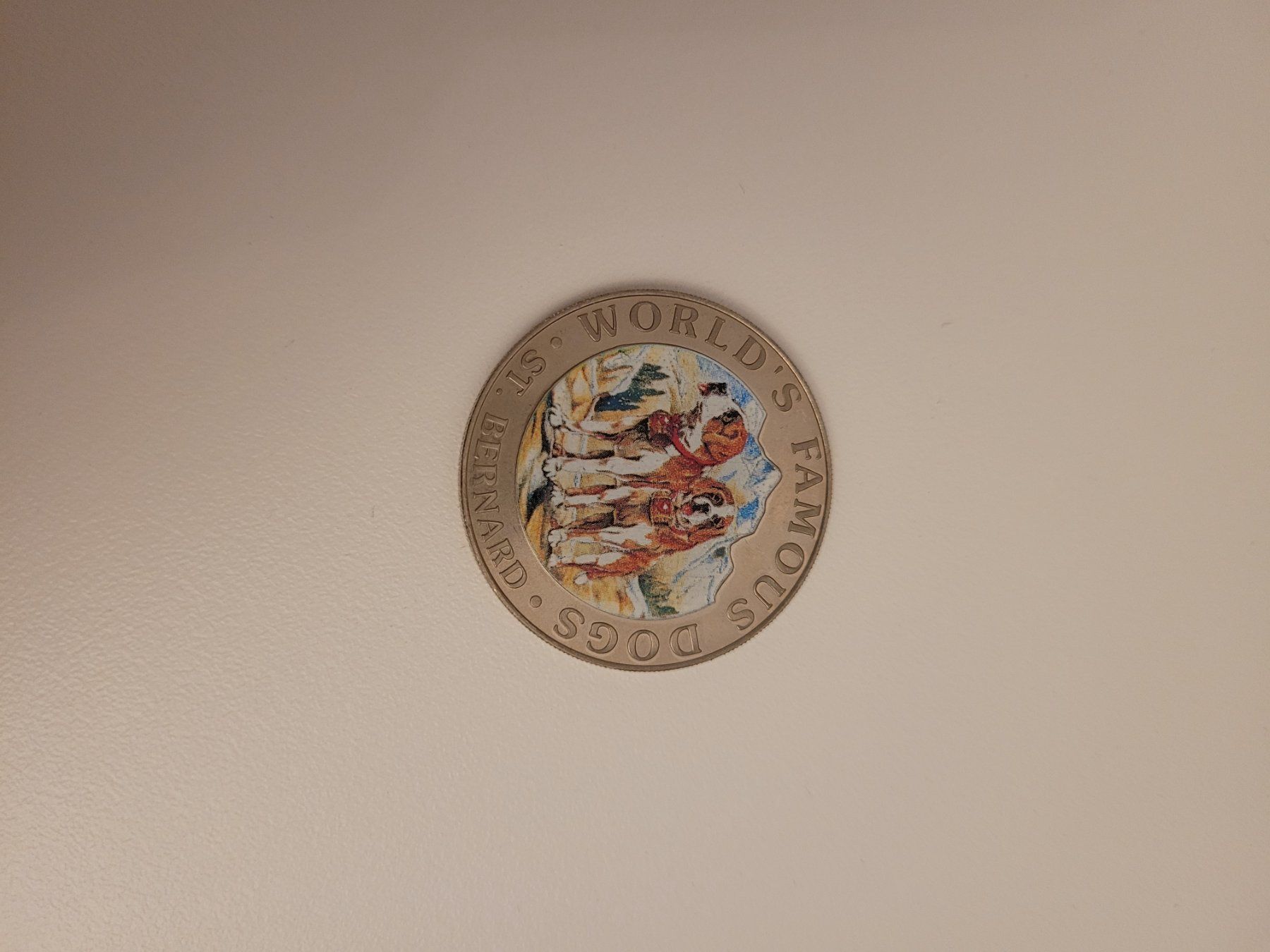 Tutti le monete: Guinea Ecuatorial 1994 1000 Francs Bernhardiner – Usato da Inwil venduto da Flower2325