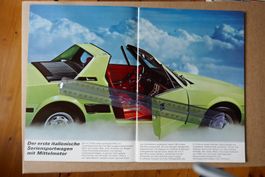 Originalprospekt Fiat   X1/9