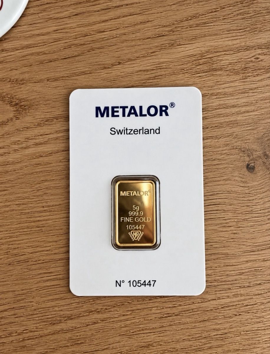 Alle Dekorationen: 5g Goldbarren – Neu und originalverpackt aus Dittingen von mad_2xp8