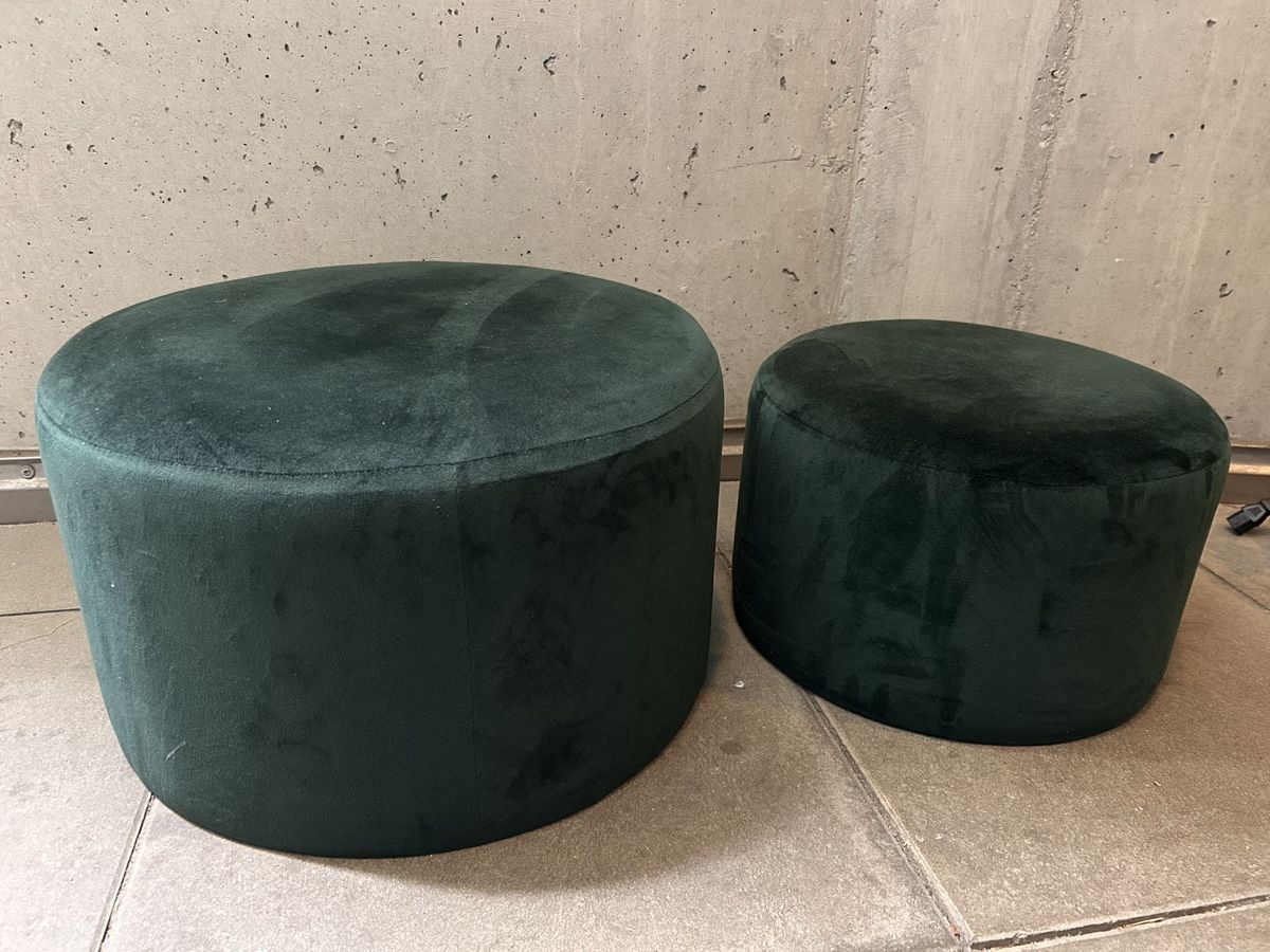 Tabourets: Hocker smaragdgrün  2 Stck. – D'occasion à Horw par Kami17