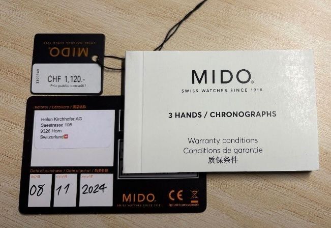 Mido Orologi: Mido Ocean Star 39 – Nuovo (secondo la descrizione) da Pfäffikon SZ venduto da iva_9fnw 2