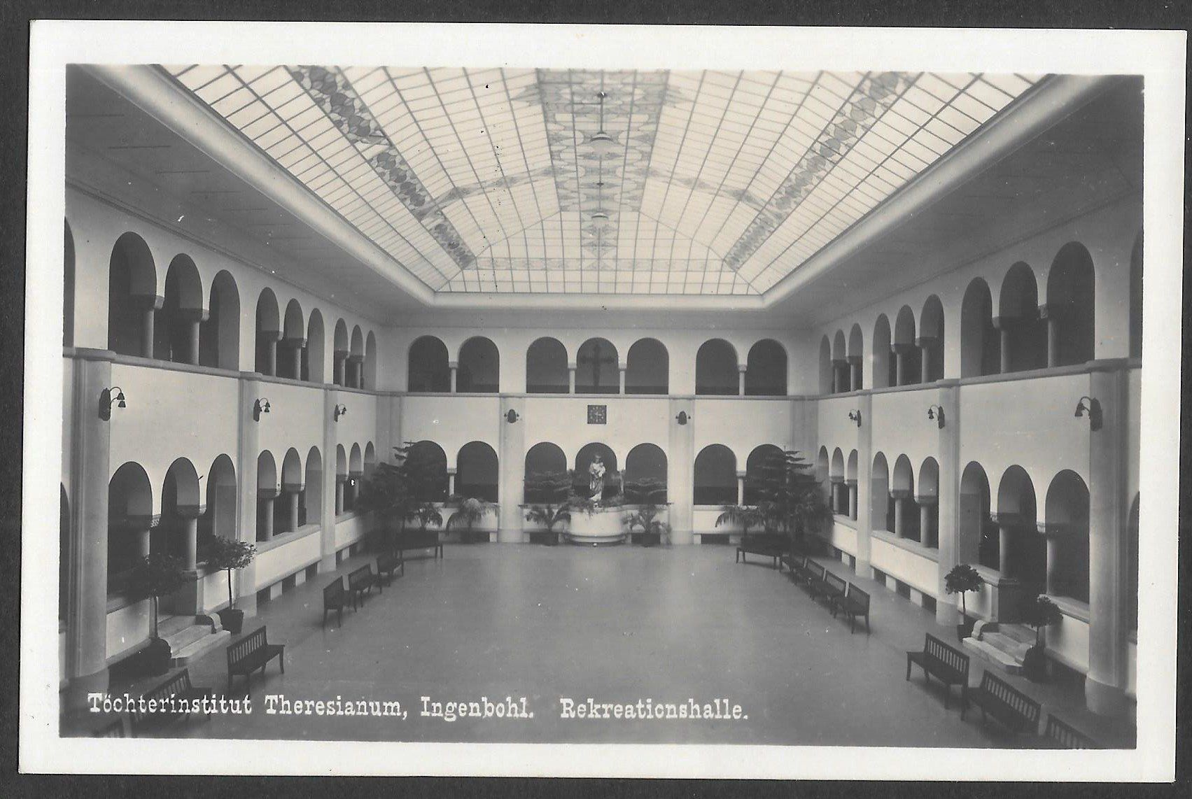Cartoline postali: Brunnen Töchterinstitut Theresianum Ingenbohl – Usato da Olten venduto da clotaldi