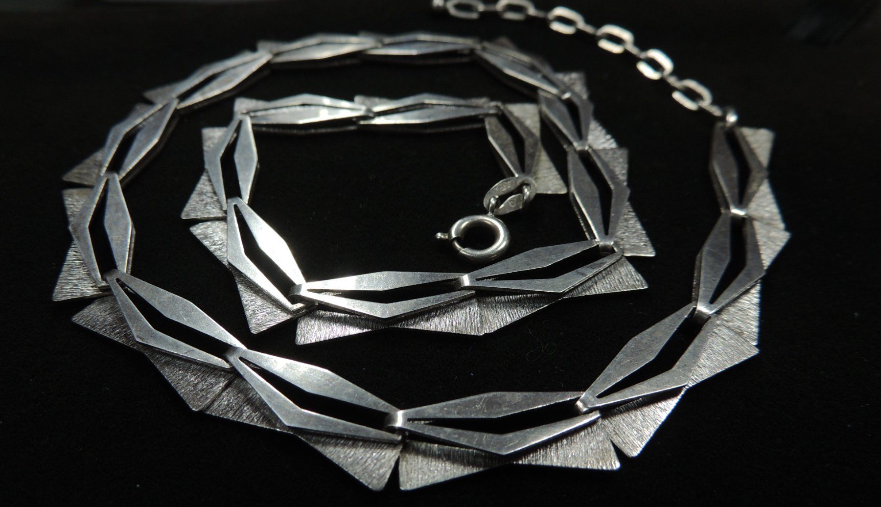 Catenine: Silber 800 Halskette 45 cm – Usato da Waldenburg venduto da schaller707 1