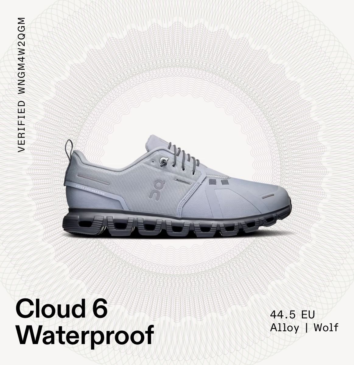 On Herrenschuhe: On cloud 6, 44.5 waterproof  – Neu und originalverpackt aus Zwillikon von edo_6vly 3