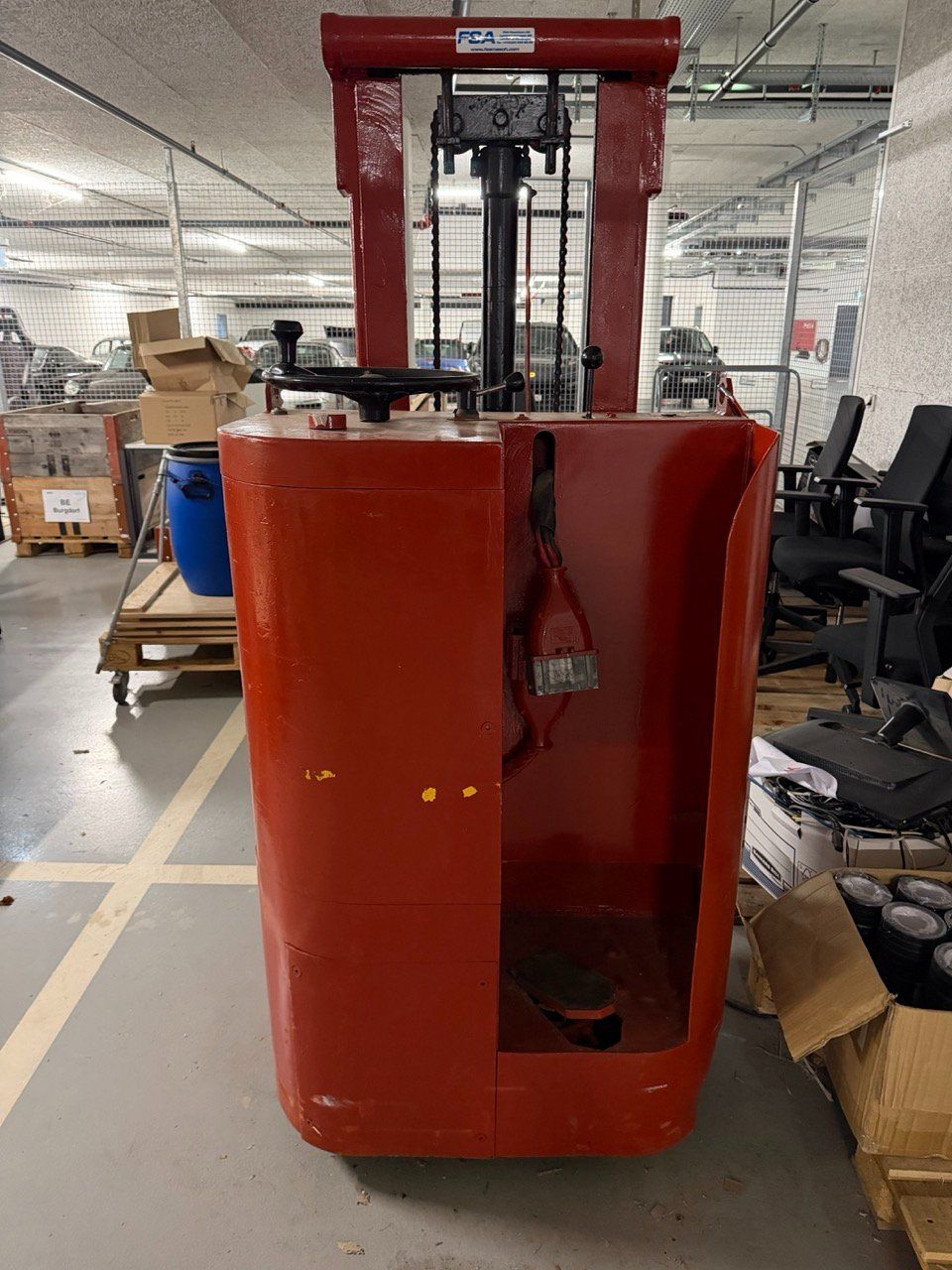 Carrelli elevatori e a forche: Elektro-Hochhubwagen ATLET ST 100 – Usato da Kriegstetten venduto da GrSheep 4