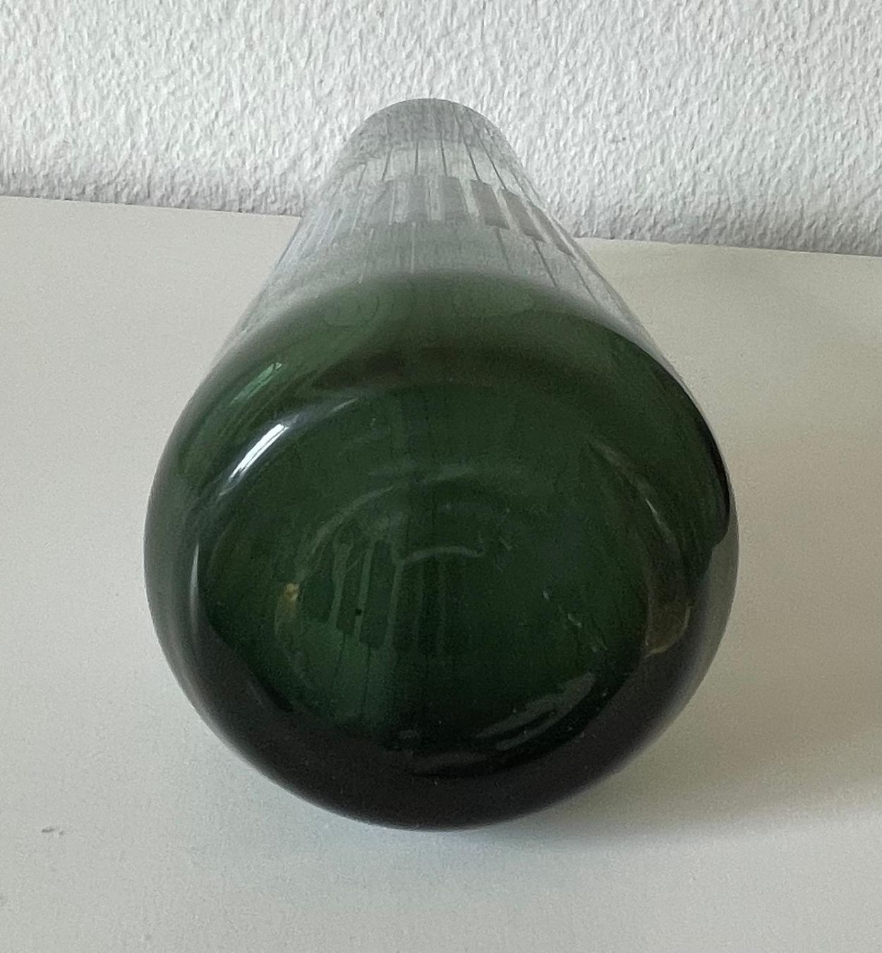 Vasi & Recipienti: Glasvase anthrazit schlicht modern mcm Herbert Kny – Usato da Basel venduto da Jcva 2