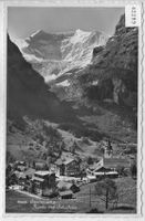 Grindelwald - Kirche mit Schulhaus