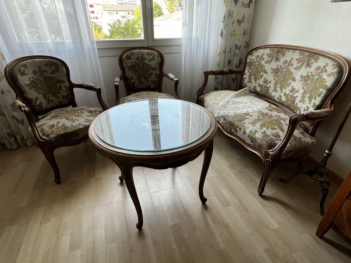 Eichholtz Set di tavolo e panche: Antikes Sitzgruppen mit Tisch – Usato da Neuenegg venduto da Magosaurus