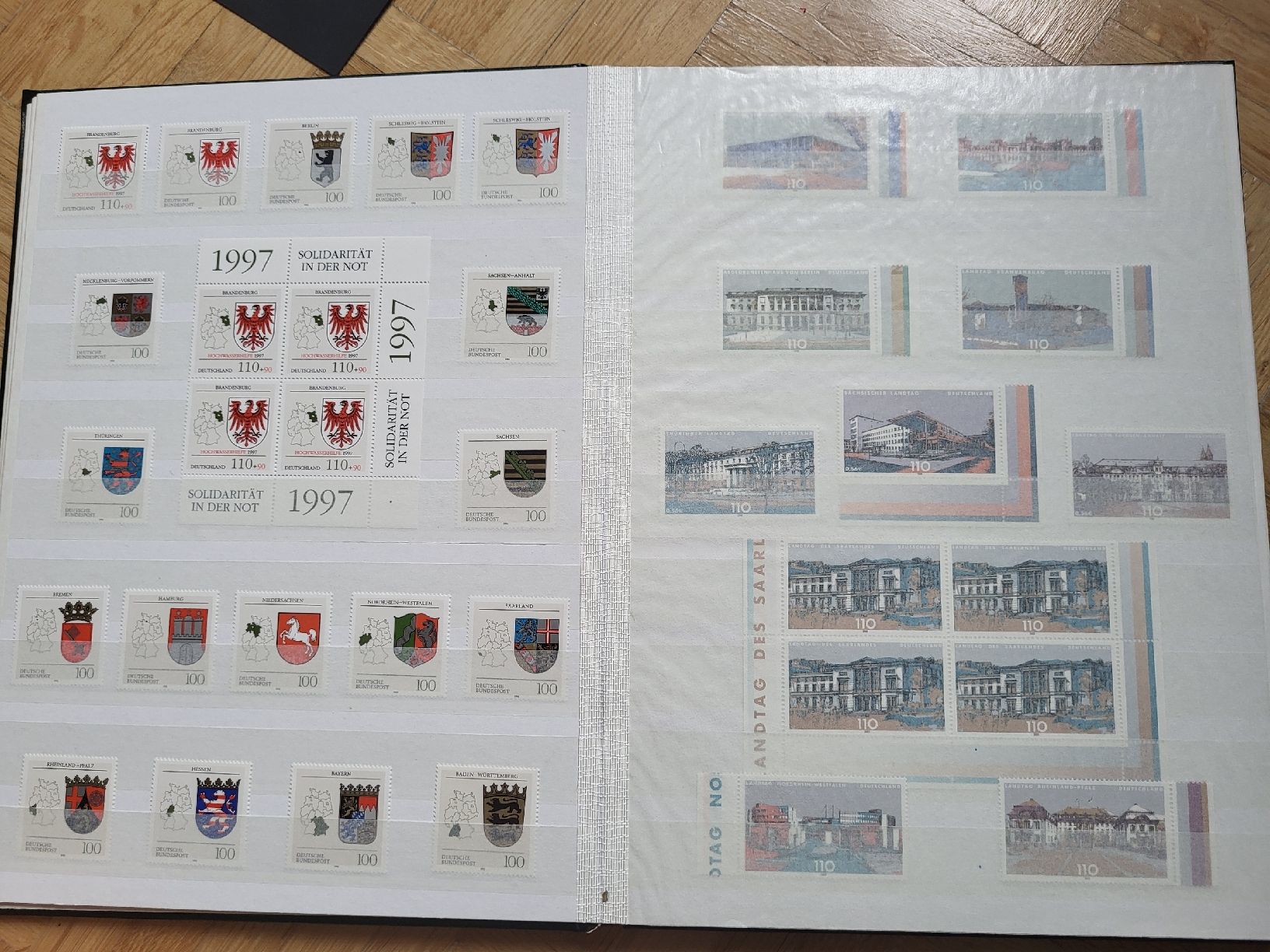 Tutti i francobolli: Deutsche Briefmarken Sammlung  / Neu! Abbildung 10. – Nuovo (secondo la descrizione) da stäfa venduto da brandy66 7