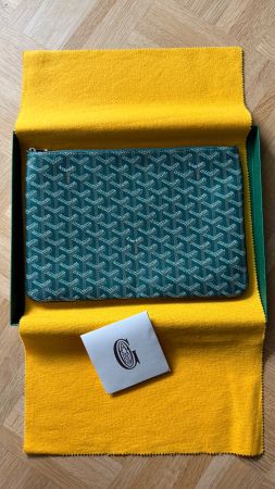 Goyard Senat MM – Grün – sehr guter Zustand