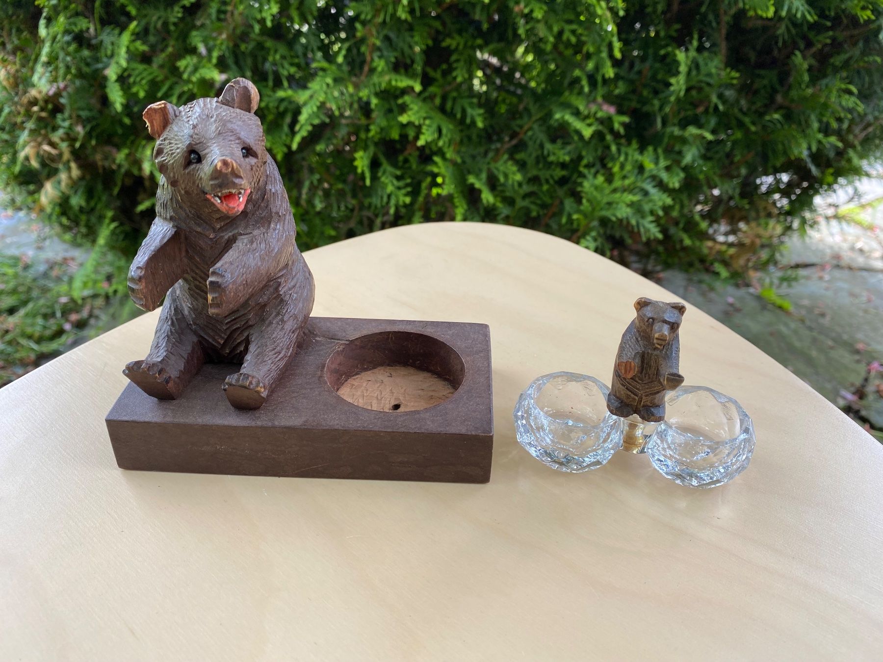 Figuren: 2 schöne geschnitzte Brienzer Bären – Gebraucht aus Feldbach von Olive1