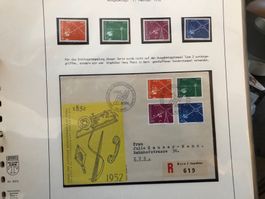 AUSSTELLUNGSSAMMLUNG Briefmarken 1952 bis 1960, Katalog 840