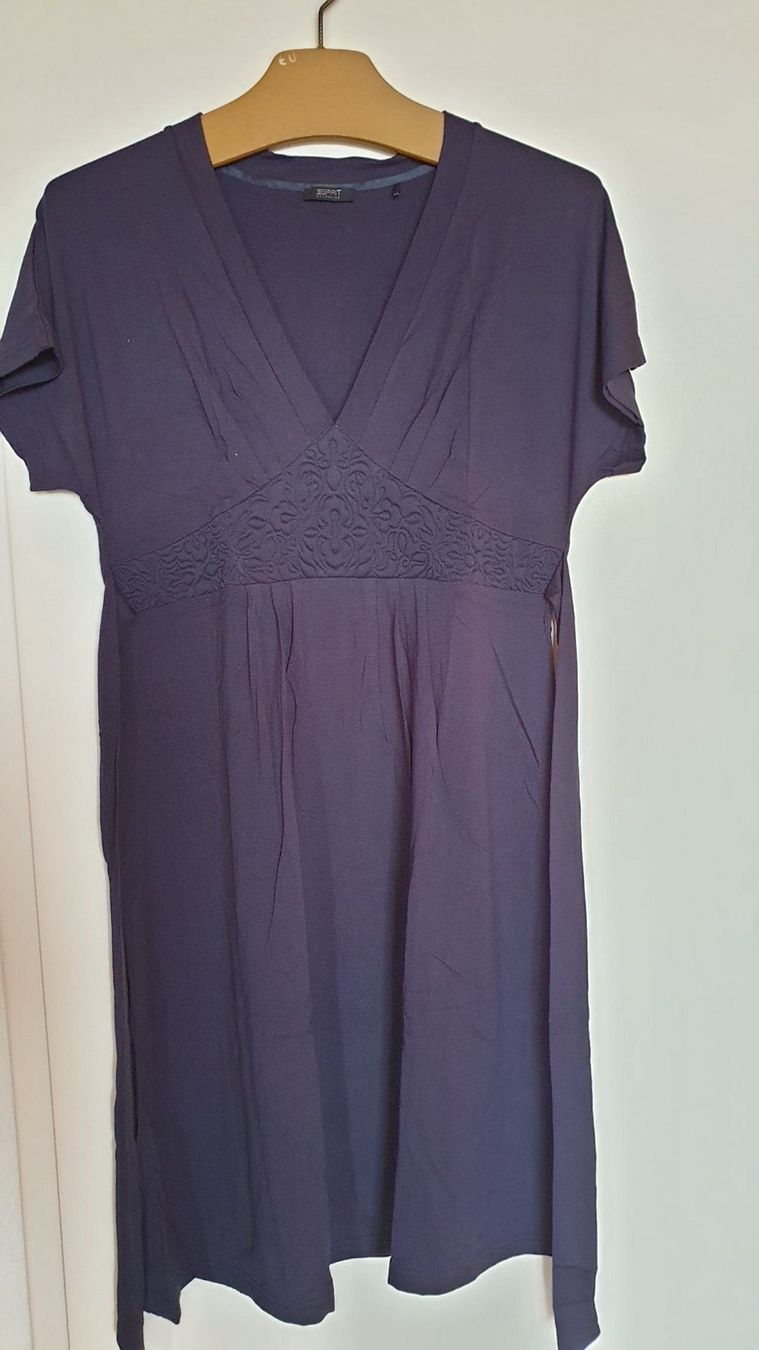 Esprit Kleider: Kleid Dunkelblau Esprit Collection Gr. M, Viscose/Elastan – Neu (gemäss Beschreibung) aus Biel/Bienne von Bormida64