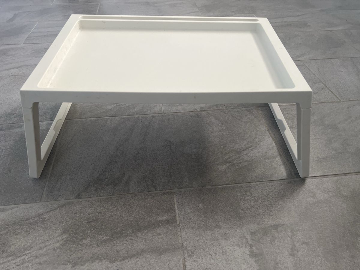 Ikea Servierplatten: Betttablett weiss klappbar – Gebraucht aus Zürich von Jakomo007 1