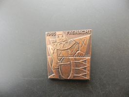 Fasnacht Plakette Basel 1965